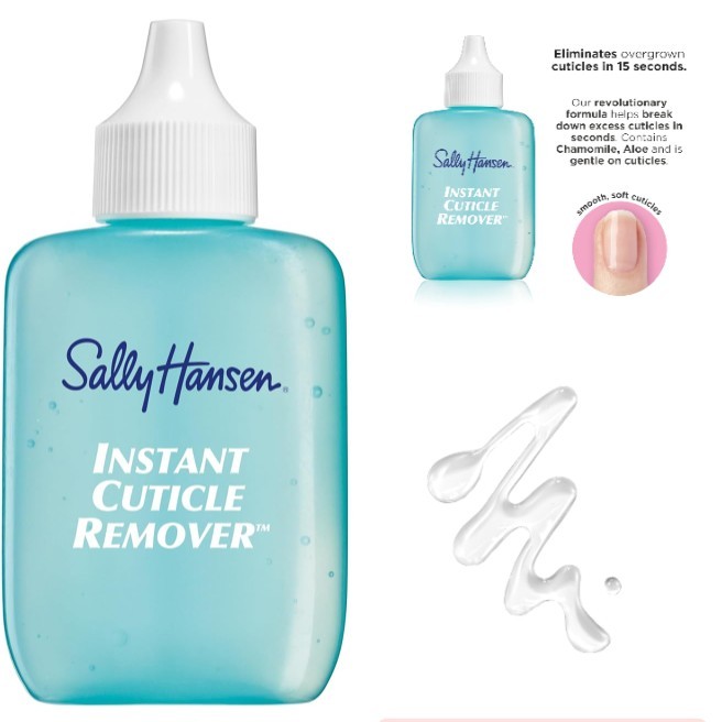Instant Cuticle Remover, Nail Treatment, Fast Drying, Contains Aloe and Chamo…