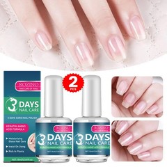 2PACK ROZINO 3 Days Nail Care – Keratin Amino Acid Formula Superior Nail Nourish