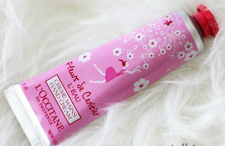 Loccitane Fleurs de Cerisier L’Eau ~Cherry Blossom Hand cream 30ml Discontinued