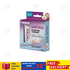 1 X EMTRIX Fungal Nail Treatment 10ml Free Shipping