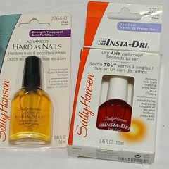 TWO Sally Hansen Nail Care Products Insta-Dri 2755 & Hard as Nails 2764-01