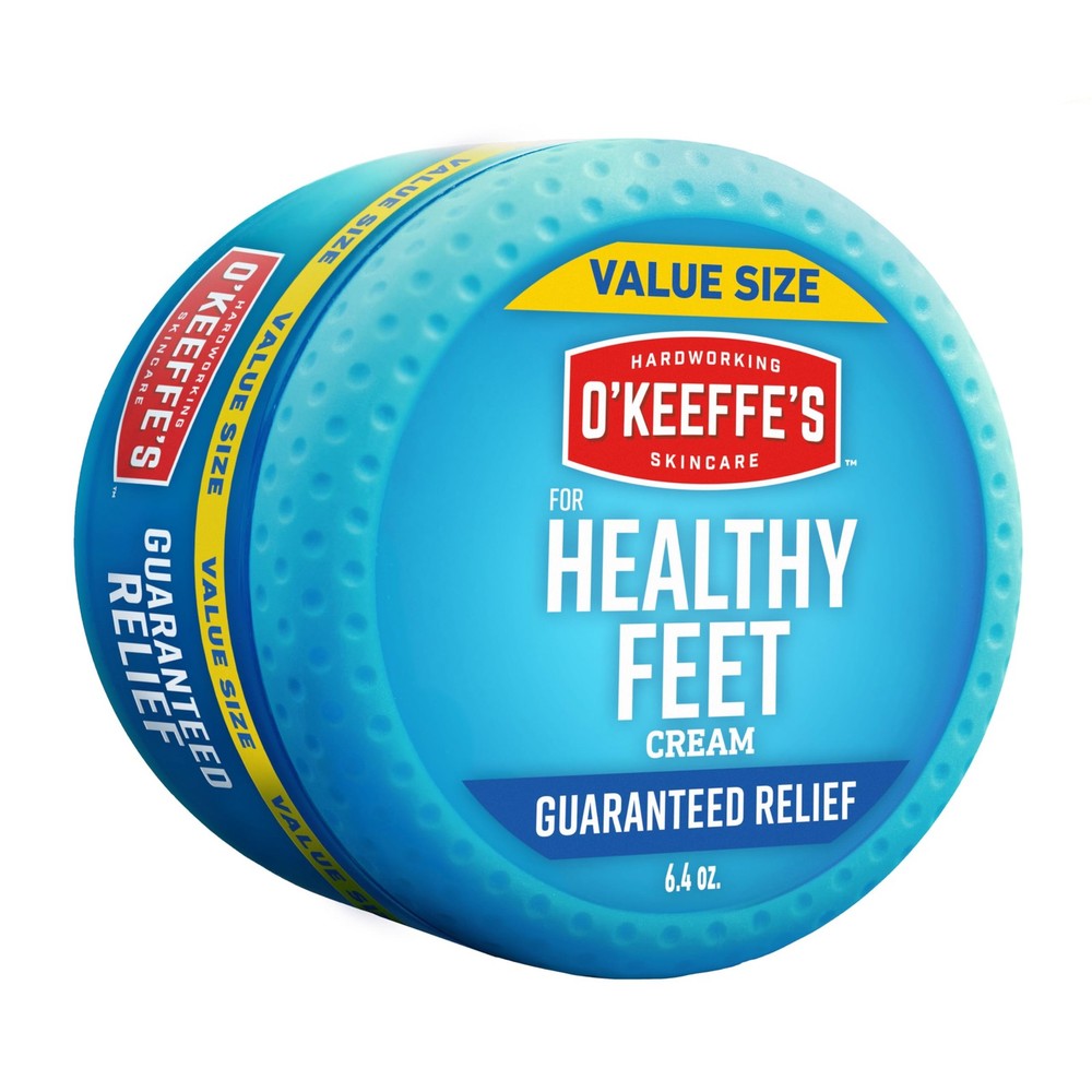 O’Keeffe’s for Healthy Feet Foot Cream – 6.4 oz Ounce (Pack of 1), Blue