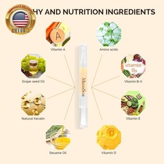 6pcs Cuticle Oil Pen Set,nail Moisturizing Cuticle Oil Enriched with Vitamin E,s