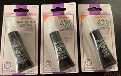 Sally Hansen Nail Cuticle Rehab Charcoal Resurfacer .4oz Exfoliator 46245 Lot 3