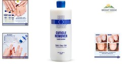 Cuticle Remover Liquid for Nails, Hydrating Treatment with Lanolin, 32 Fl Oz