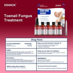 Toenail Fungus Treatment, Treatment Extra Strength 1 Fl Oz (Pack of 5), Red