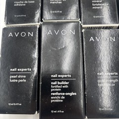 7 Vintage Avon Nail Experts Nail Care Lot: