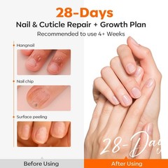 Cuticle Oil Pen Rose for Growth and Strength Nail Growth Oil Cuticle Softener…