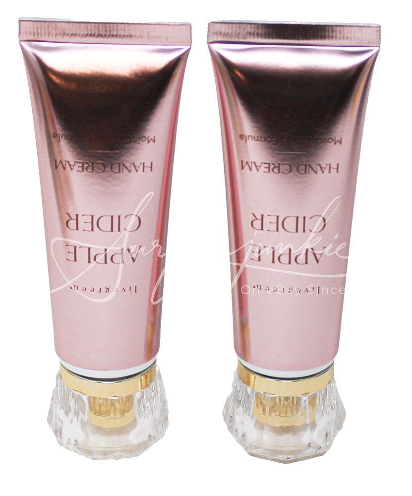 Live Green Livegreen Apple Cider Moisturizing Hand Cream 1.69 oz 2 pc Set New