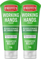 O’Keeffe’s Working Hands Hand Cream – 3oz Tube, 2 Pack for Extreme Dryness