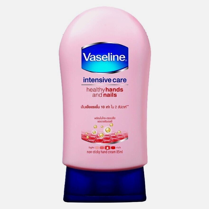 Vaseline Healthy Hands Nails Moisturizing to Prevents Restore Dry Hands 85 Ml.