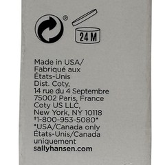 8 Pack Sally Hansen Hard As Nails Strengthening Treatment 45077 Clear 0.45 fl oz