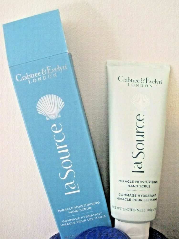 Crabtree & Evelyn La Source Miracle Moisturising Hand Scrub 3.5 oz New in Box