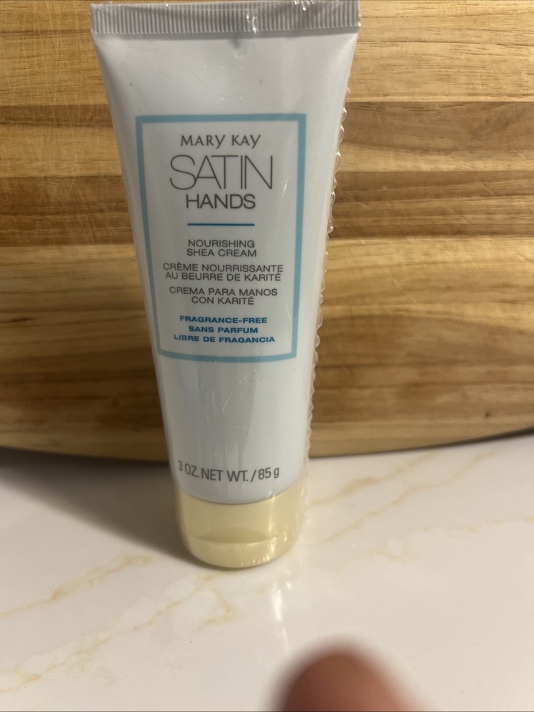 Mary Kay Satin Hands Nourishing Shea Cream Fragrance Free 3oz NEW In Packaging