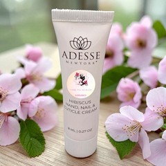 Adesse New York Hibiscus Hand, Nail & Cuticle Cream 0.27 fl oz Trial Size Sealed