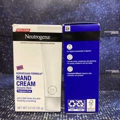 2 PACK Neutrogena Norwegian Formula Hand Cream Glycerin-Rich 2oz each