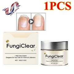 FungiClear Phrena Nail Care Cream With Tea Tree Oil, Oregano Oil, Vitamin E~ 3X