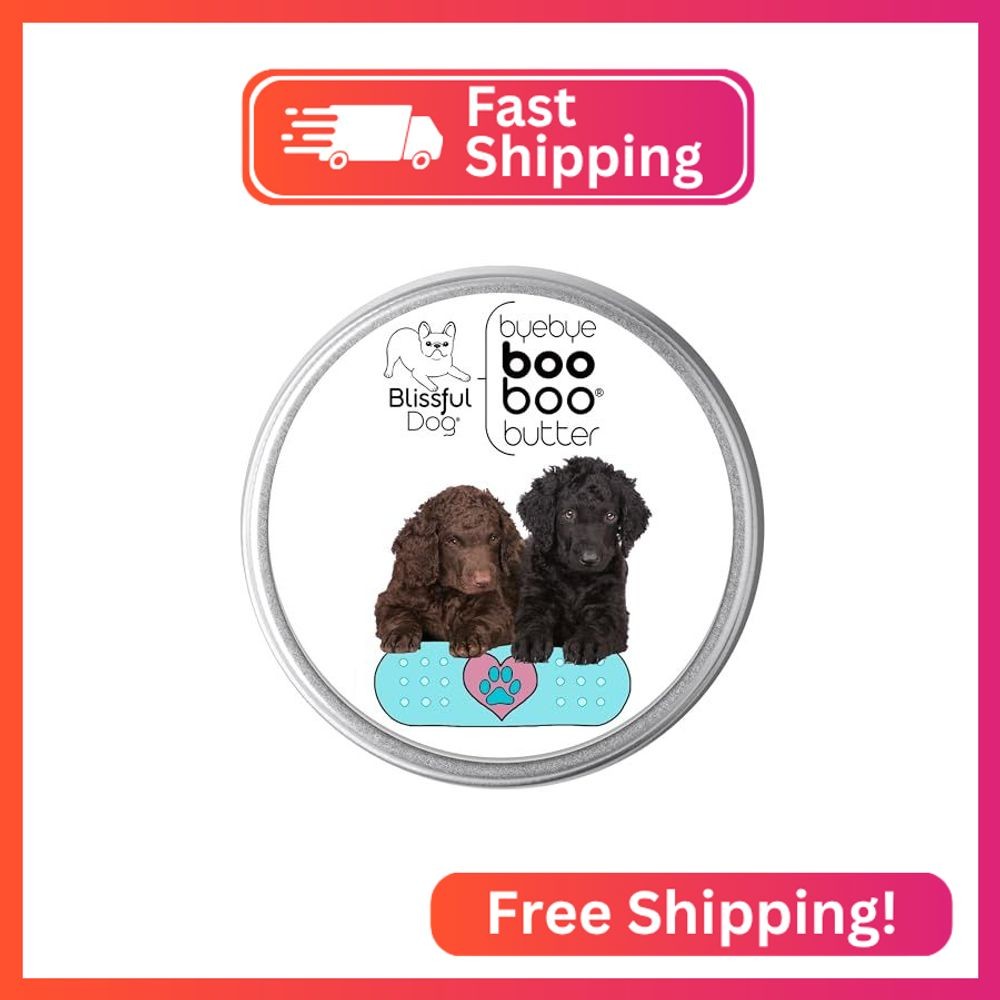 The Blissful Dog Curly-Coat Retriever Boo Boo Butter, 2-Ounce