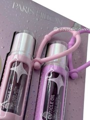 Paris Hilton Cuticle Care Oil with Pink Portable Case 2-Pc Set Apricot Almond
