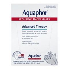 Aquaphor Repairing Hand Masks, Moisturizing Gloves for Dry Hands, Moisturizer…