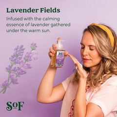 South Of France SoF Hydrating Foaming Hand Wash – With Organic Agave Nectar & Co