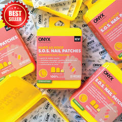 20 Count Nail Patches Strengthening Repair Growth Cuticle Treatment SOS US