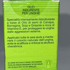 Bundle of 2 Perlier Hemp w/Rosemary Oil Nail Hardening Oil .16 fl oz ea.=.32 oz.