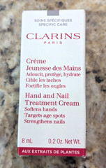 Clarins Hand and Nail Treatment Cream Travel Size 0.2 oz