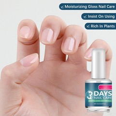 2Pcs 3-Day Keratin Nail Strengthener for Weak Brittle Nails Repair & Growth