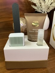 Kedma Golden Touch Handcreme-Nail-file-Buffer- Cuticle Oil W Dead Sea minerals