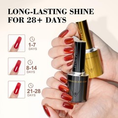 VENALISA 3 Pcs No 0.35 Fl Oz (Pack of 3), Matte Top & Shiny & Base Coat