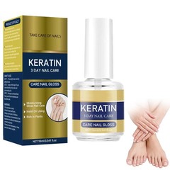 Keratin Nail Treatment Oil – Strengthener with Aloe Vera & Lavender, Repairs Wea