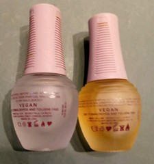 Sparitual Set Of 2 Kit. 1 Nutri Thick Growth Support For Thin Nails 1 Quick Dry
