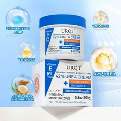 42% Urea Cream for Dry & Cracked Skin – Foot & Hand 5.3 Fl Oz (Pack of 1)