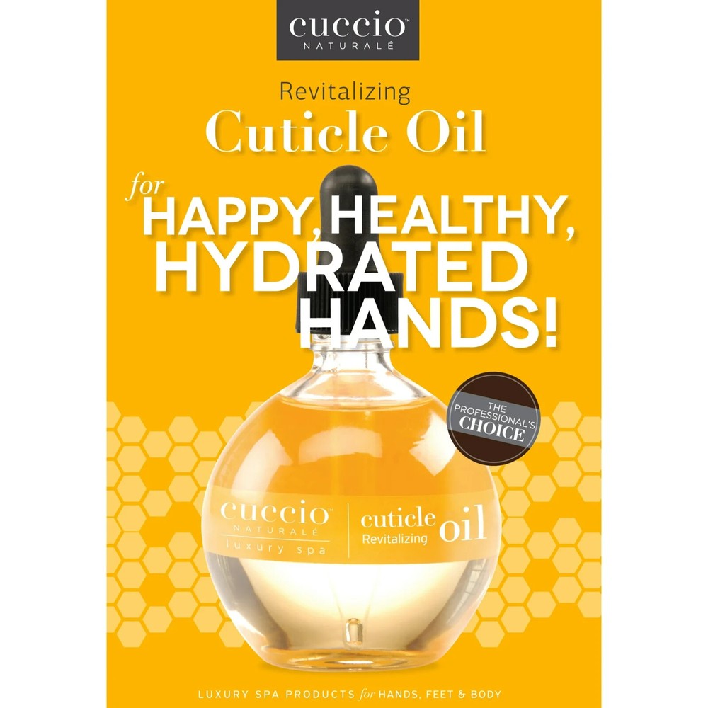Cuccio Naturale Revitalizing Cuticle Oil Paraben Free Milk & Honey – 2.5 Oz