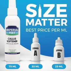 Imperial Feet Callus Remover for Extra Strength With File
