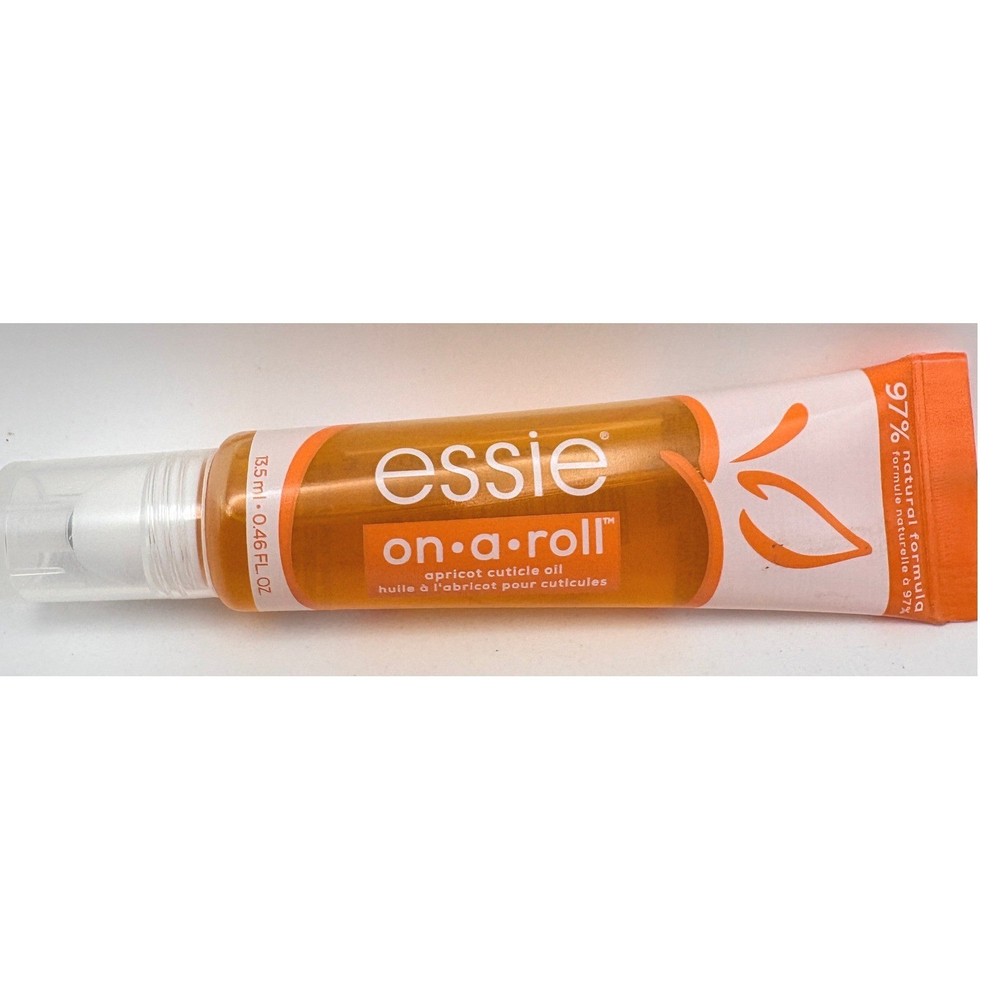 Essie On-A-Roll Apricot Cuticle Oil 13.5ml 0.46 fl oz Rollerball Treatment NEW