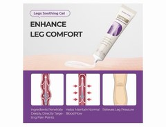 Soothing Leg Cream – Varicose & Spider Veins Relief, Cooling Leg Gel