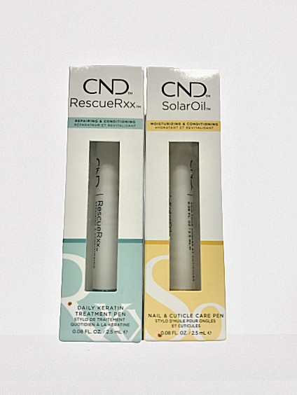 CND Essentials CARE PENS – RescueRxx or Solar Oil 0.08oz/2.5ml – Fast Shipping