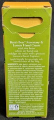 Burt’s Bee Rosemary & Lemon Hand Cream with Shea butter NEW