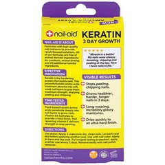 Nail-Aid 3 Day Growth Keratin Amino Acids Formula, 0.55 Fl Oz