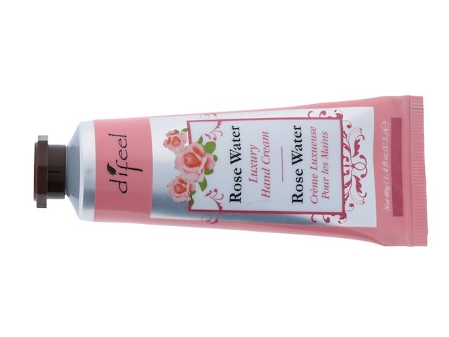 Difeel Rosewater Luxury Hand Cream 6 Pack – No Artificial Colors, 1.4oz Lotion