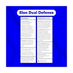 Elon Dual Defense Anti-Fungal Formula | 25% Undecylenic Acid | Treat & Elimin…