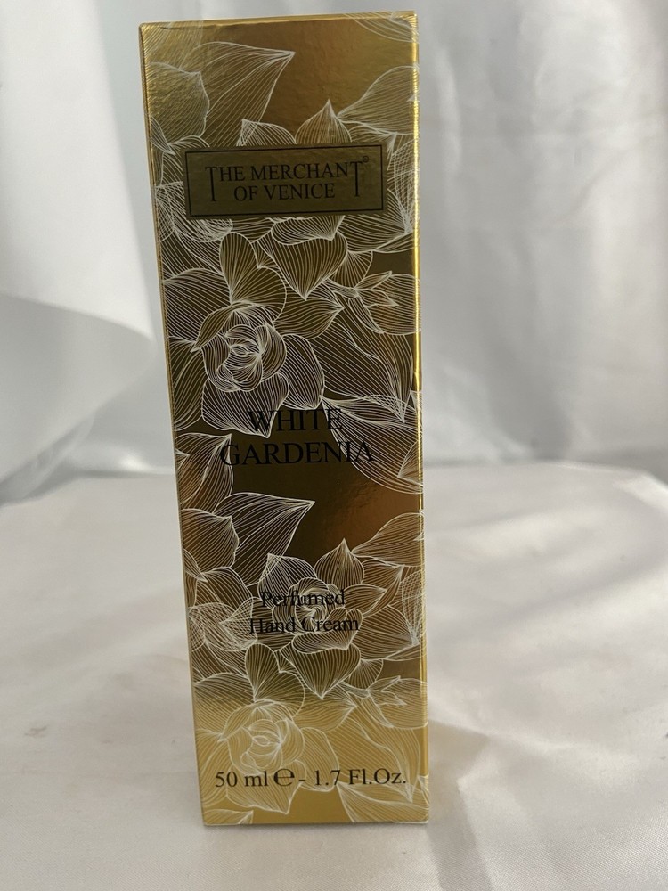 The Merchant Of Venice White Gardenia, Perfumed Handcream for women 1.7 ounce