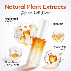 Natural Organic Nail Care – Clear Strengthener & Growth Oil for Damaged Nails