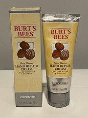 Burt’s Bees Shea Butter Hand Repair Cream W/Cocoa Butter & Sesame Oil 3.2 Oz New