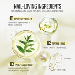 Natural Nail and Cuticle Repair Oil – Strengthening Jojoba & Tea Tree Serum