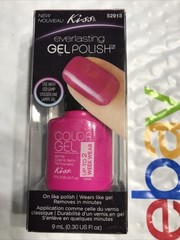 KISS Everlasting Gel Polish 52913 GP01X RUBY sealed NIB