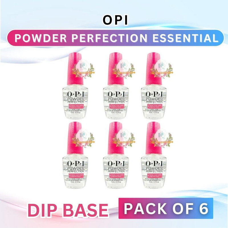 OPI Powder Perfection Liquid Essential PACK OF 6 – DIP BASE – BRAND NEW ON SALE!