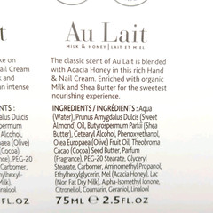 The Scottish Fine Soaps Au Lait Classic Care Trio Hand & Nail Cream 3 x 2.5fl oz